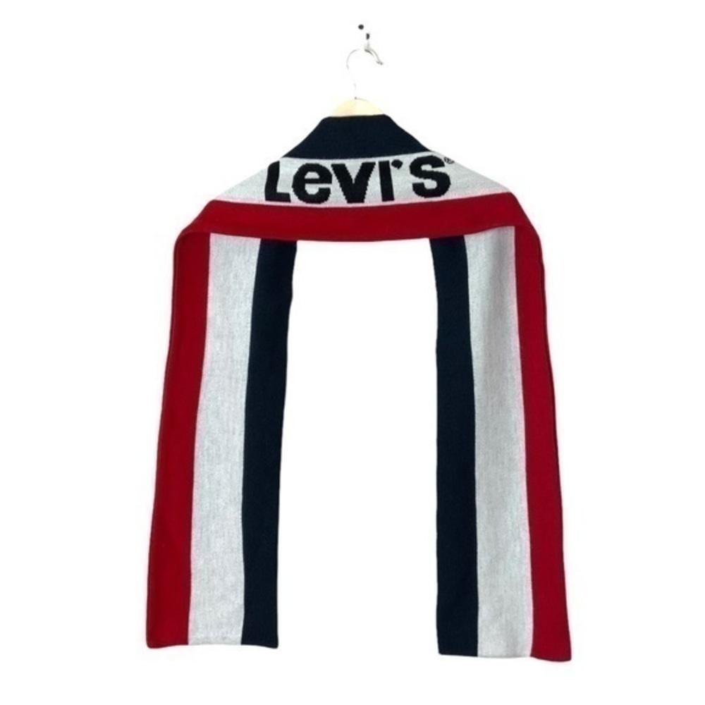 Levi’s Logo acrylic knit‎ scarf